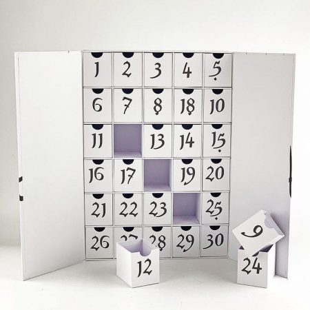 Ramadan Calendar Cardboard Box With 30 drawers