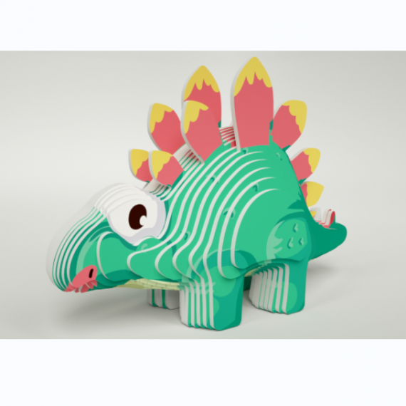 3D Jigsaw Puzzles Stegosaurus Dinosaurs for Kids