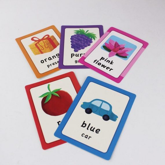 Kids Memory Flash Cards Printing OEM Service Children's Learning Card