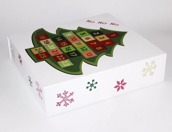 New Style Countdown to Christmas Advent Calendar Box