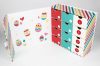 High Quality Christmas Advent Calendar Cardboard Box With 12 Drawers