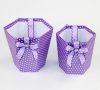 Wholesale Custom Empty Gift Basket Box For Wedding Flower