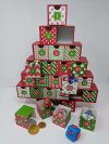 Tree-Shaped Countdown to Christmas Advent Calendar Box