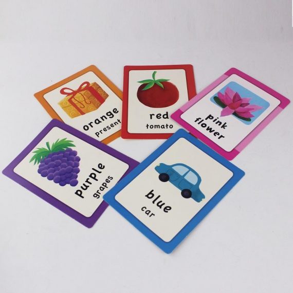 Kids Memory Flash Cards Printing OEM Service Children's Learning Card