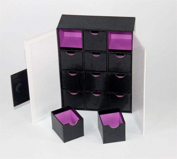 Custom Advent Calendar Beauty with Drawer for Treasure Box