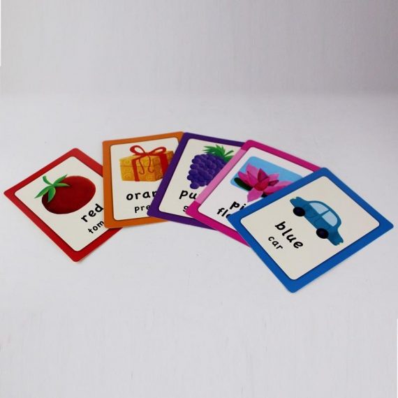 Kids Memory Flash Cards Printing OEM Service Children's Learning Card