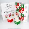 Christmas Countdown Advent Calendar Box 2022 with 24 Drawers