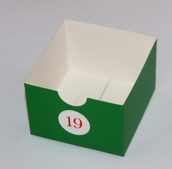 New Style Countdown to Christmas Advent Calendar Box