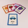 Kids Memory Flash Cards Printing OEM Service Children's Learning Card