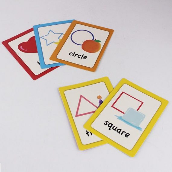 Eco Friendly Custom Educational Flash English Learning Game Card Printing