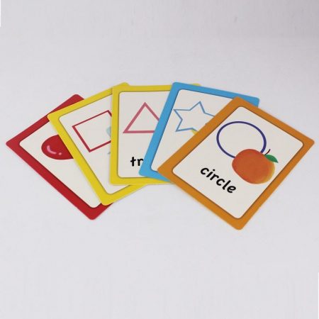 Eco Friendly Custom Educational Flash English Learning Game Card Printing