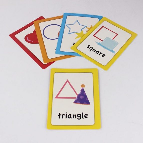 Eco Friendly Custom Educational Flash English Learning Game Card Printing