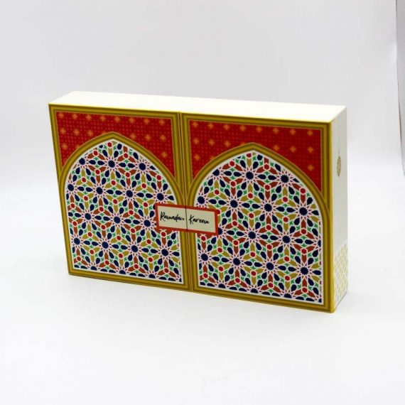 30-day ramadan advent calendar box cardboard custom design