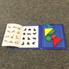 Tangram wooden toys animal shape jigsaw puzzle