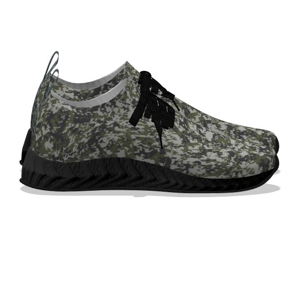 Army Camo - Black Soles